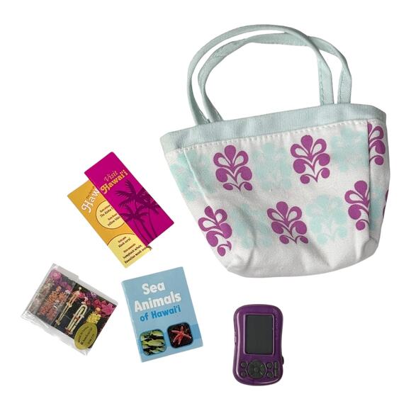 American Girl KANANI ACCESSORIES Hawaiian Tote Bag Photo Guide Book Brochure - Picture 1 of 5